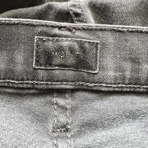 Mother Zip Stunner Ankle Step Fray in Not Guilty Stretch Skinny Jeans Size 26 M9 - Picture 6 of 6